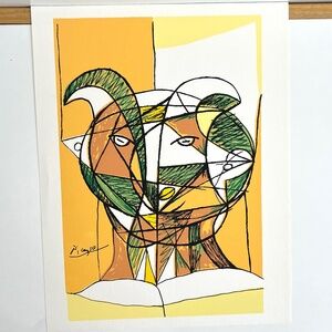 Picasso Art Print, 10"x13", Thick Paper, Bright Colors